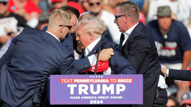 Trump ve su atentado como 