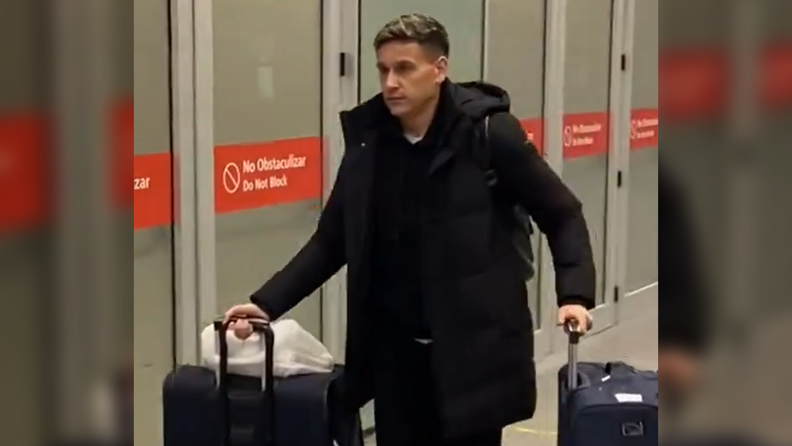 Fernando Zuqui aterrizó en Chile para sellar su llegada a Universidad Católica