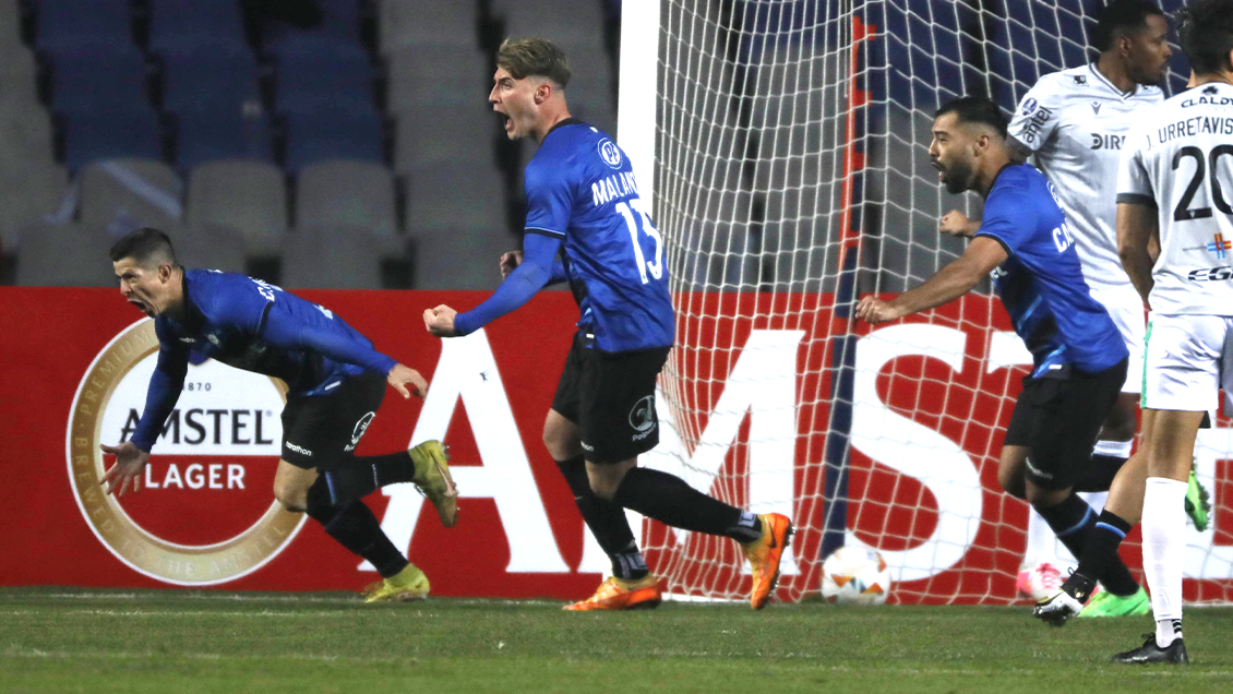 [VIDEO] Cris Martínez descontó para Huachipato con un doblete ante Racing en Sudamericana
