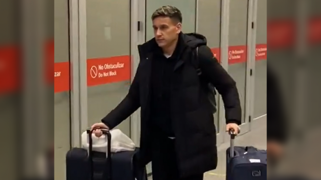 Fernando Zuqui aterrizó en Chile para sellar su llegada a Universidad Católica