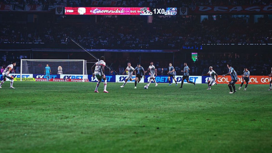 Gremio perdió ante Sao Paulo y sigue complicado en zona de descenso