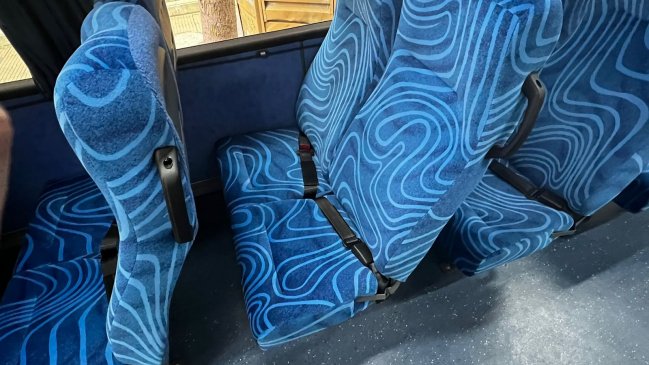 Asientos de micros recién estrenadas en Concepción están mal hechos