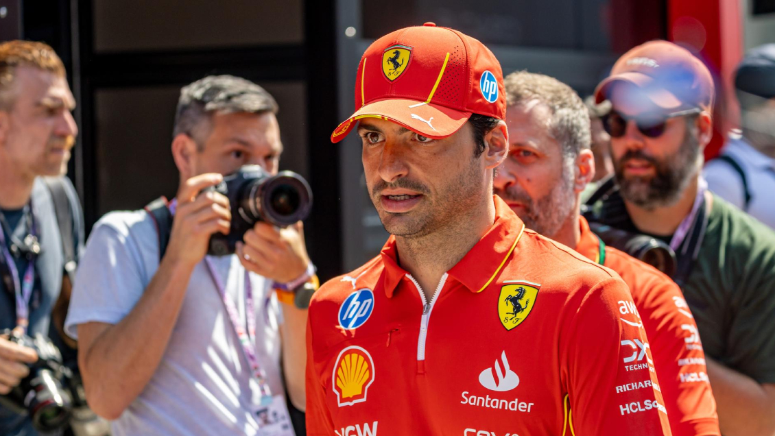 Sainz superó a Verstappen y se apuntó los primeros libres del GP de Hungría