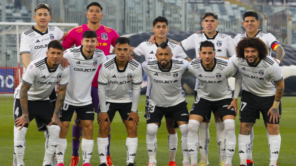   La formación de Colo Colo para recibir a Unión Española en el Monumental 