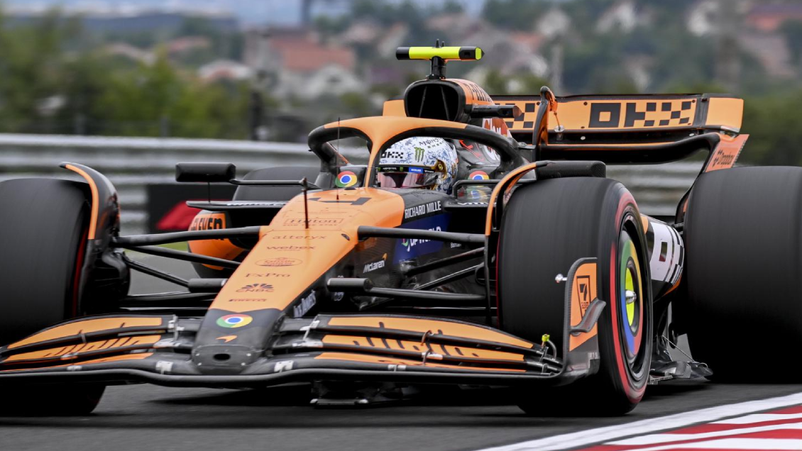 Lando Norris deslumbró en Hungaroring y se quedó con la 