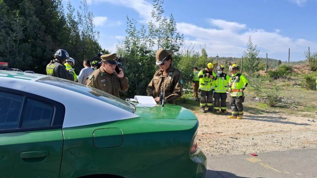 Niño de 8 años falleció tras volcarse con su familia en Ruta 68