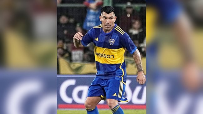 Gary Medel tuvo su redebut en Boca Juniors en empate ante Defensa y Justicia
