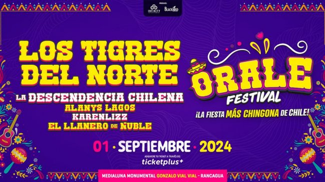 A la Medialuna de Rancagua llega el Festival Órale