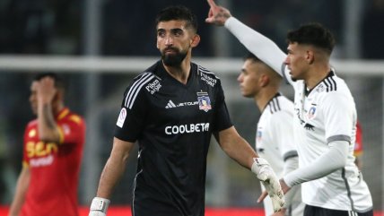   Emiliano Amor celebró su actuación como arquero ante Unión Española 