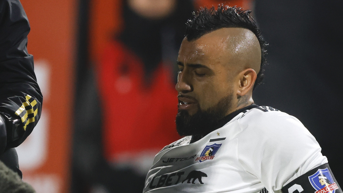 Colo Colo entregó parte médico de Arturo Vidal tras lesión ante U. Española