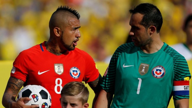 Claudio Bravo se deshizo en elogios a Vidal: Tiene una mentalidad distinta al resto