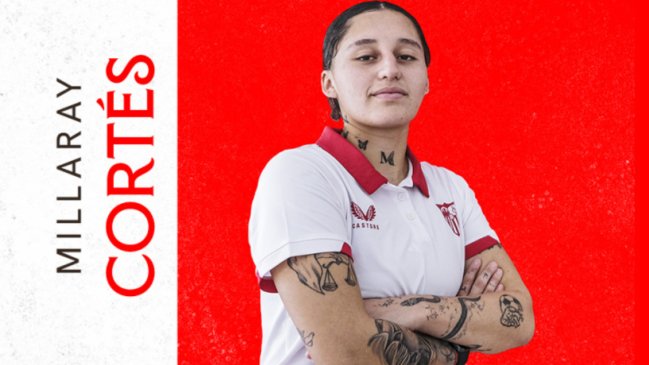 Sevilla oficializó la incorporación de la chilena Millaray Cortés