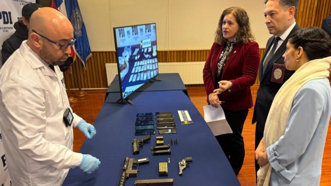 PDI desarticuló dos bandas ligadas al Tren de Aragua en Los Lagos