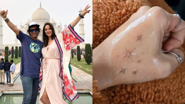 Kel Calderón homenajeó a Claudio Iturra con significativo tatuaje