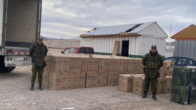 Detenidos por contrabando de cigarrillos en Taltal quedaron en prisión preventiva