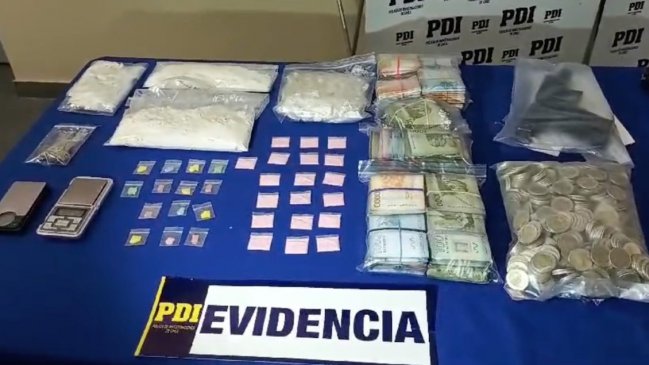 PDI desbarató una presunta banda narco en Temuco