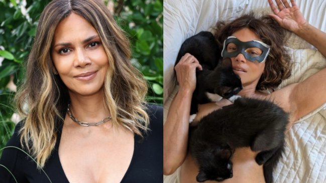 Halle Berry posa como Gatúbela para celebrar los 20 años de su estreno