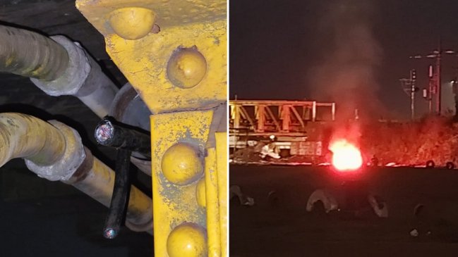 Delincuentes robaron y destruyeron cables del Biotren