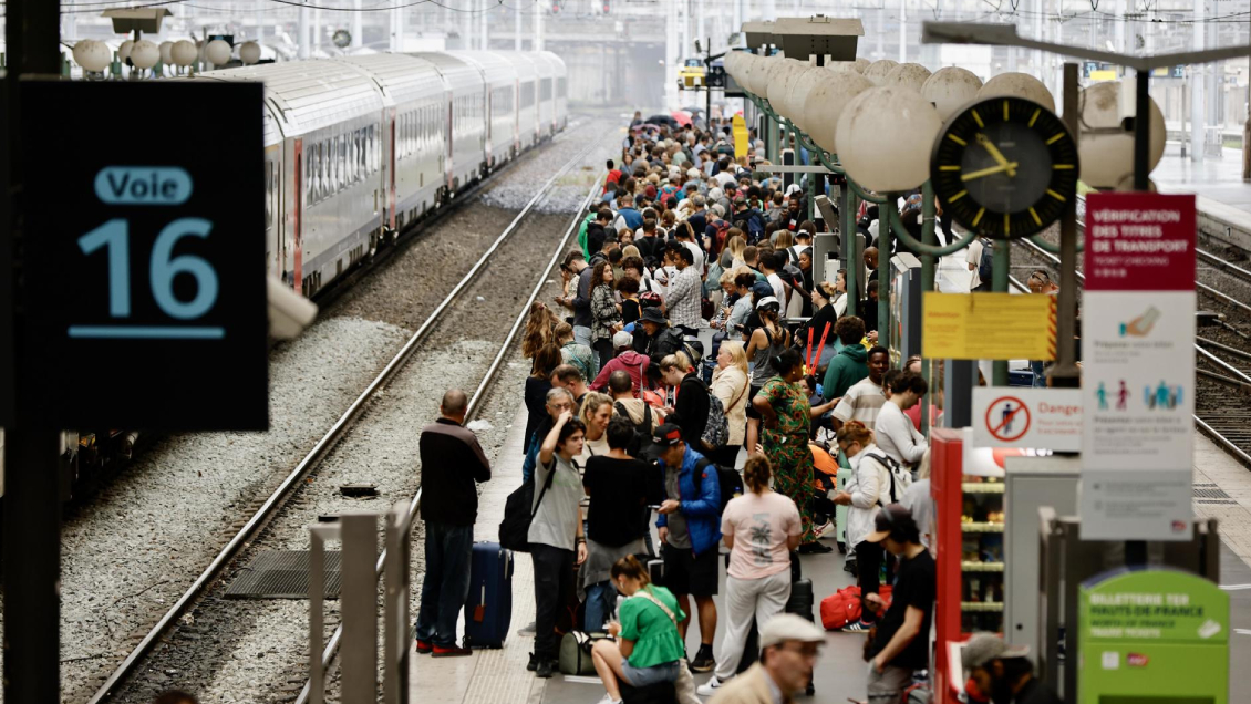 Francia sufrió ataque masivo contra su red de trenes de alta velocidad