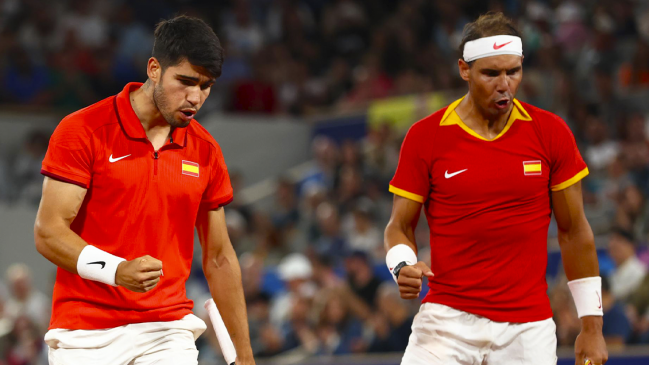 Nadal y Alcaraz tuvieron sólido debut en París 2024 con triunfo ante González y Molteni