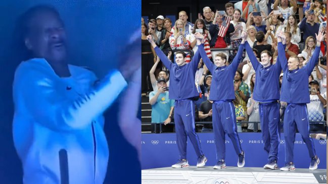 El eufórico festejo de Snoop Dogg por oro de Estados Unidos en París 2024