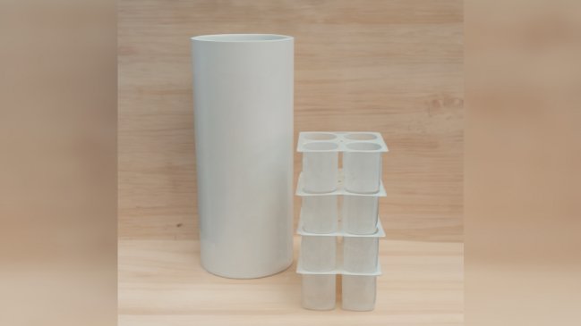 Investigadores de la Usach crearon envase de yogur de alta calidad con material reciclado