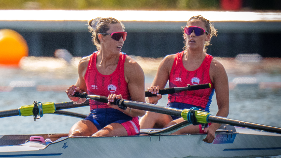 Antonia y Melita Abraham clasificaron a semifinales del remo en París 2024