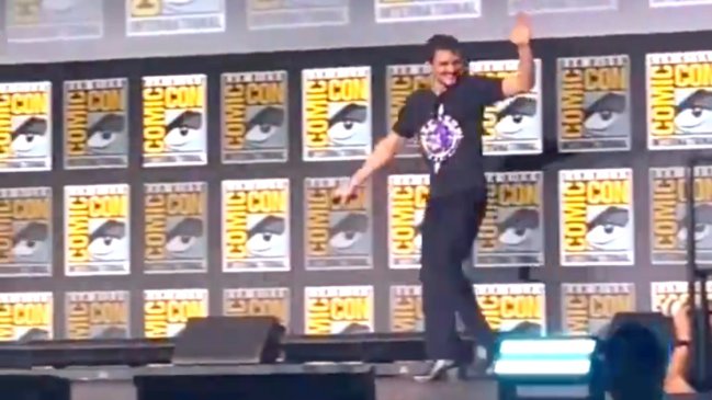 Pedro Pascal llegó a la Comic-Con de San Diego para presentar 