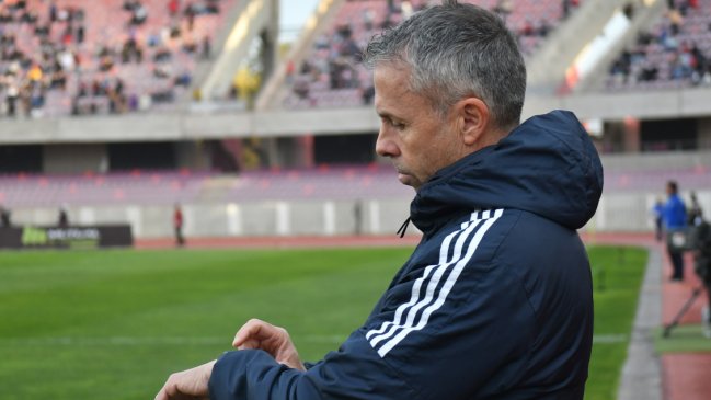 Gustavo Alvarez tras caída con Audax: Todos los equipos tienen altibajos en el torneo