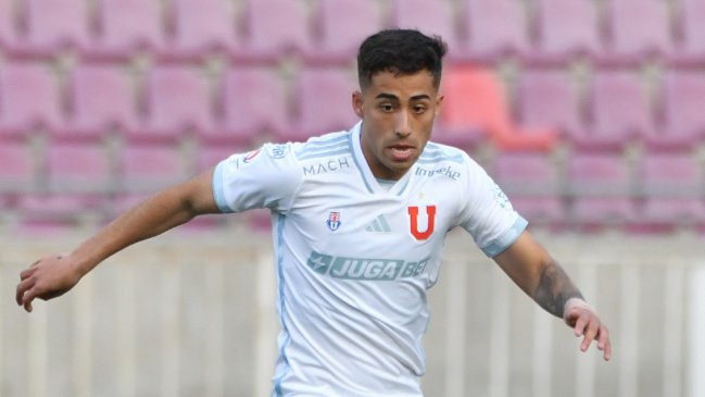 Lucas Assadi sufrió un esguince en el partido con Audax Italiano