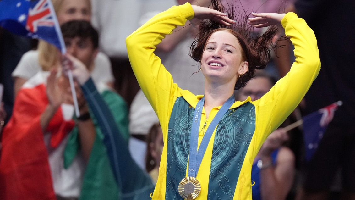 Mollie O'Callaghan ganó el oro en 200 metros libres con nuevo récord olímpico