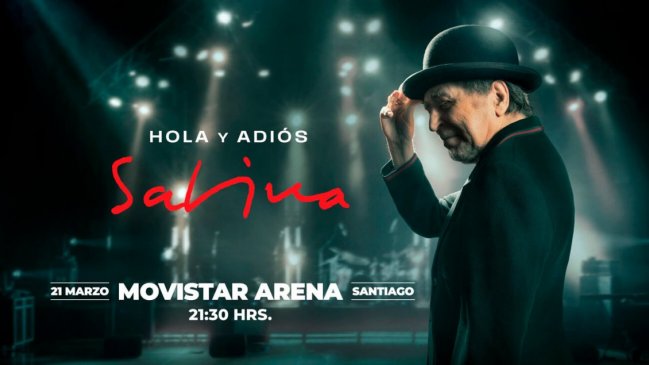 Joaquín Sabina en Chile: Entradas entre 57.500 y 310.500 pesos