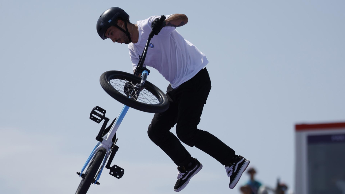 Argentina logró su primera medalla de oro en París 2024 en ciclismo BMX