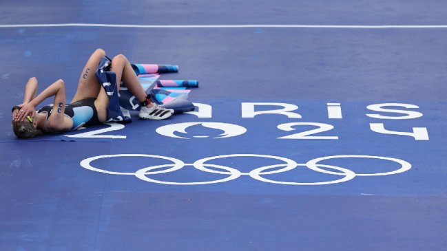 Francesa Cassandre Beaugrand desató la fiesta con su oro en el triatlón