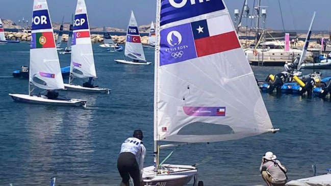 Clemente Seguel cumplió con las dos primeras regatas y se ubicó 14°