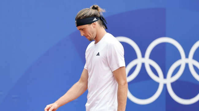 Zverev cayó en cuartos de París 2024 y se despidió del sueño de revalidar el oro olímpico