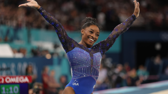 Simone Biles agigantó su leyenda en el concurso completo de París 2024