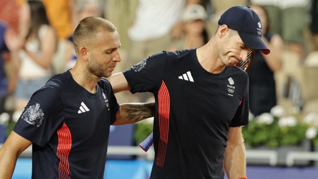 Andy Murray dijo adiós al tenis con derrota en el dobles de París 2024