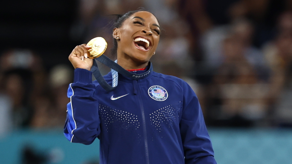Simone Biles continuó su conquista dorada en París 2024 con el oro en salto