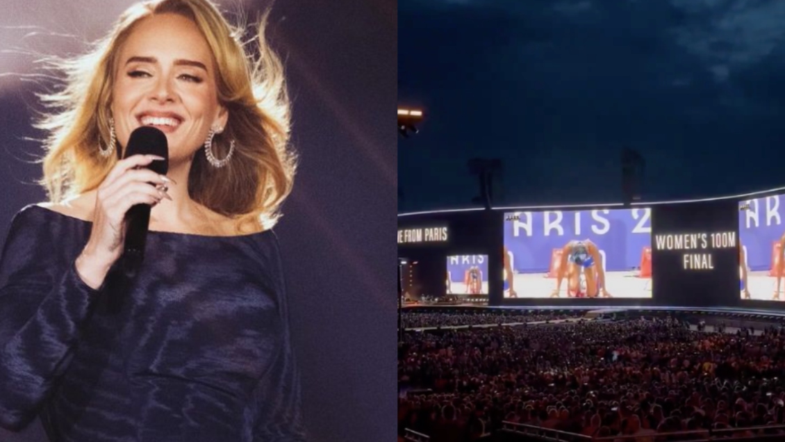 Juegos Olímpicos 2024: Adele interrumpió su concierto para poner la final femenina de atletismo