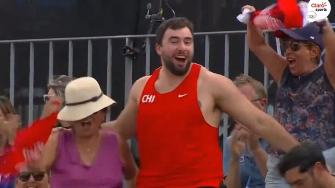 [Video] Amistad de la buena: La reacción de Lucas Nervi tras ver en vivo el oro de Crovetto