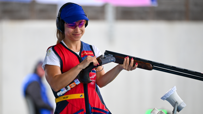 ¡Histórica! Francisca Crovetto conquistó la medalla de oro en el tiro skeet de París 2024