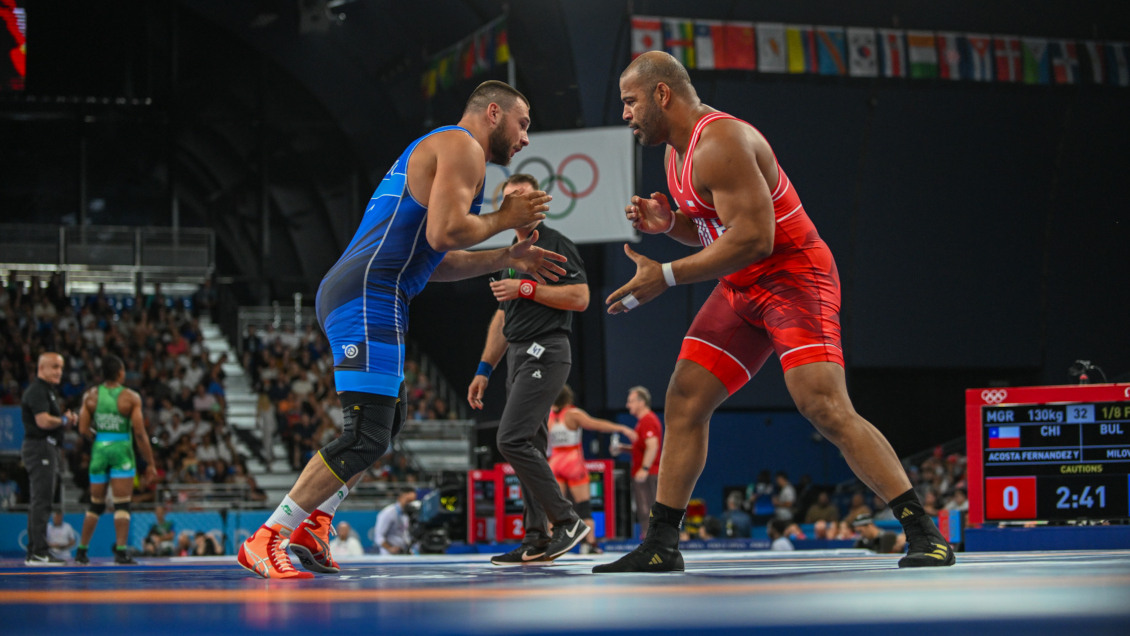 Yasmani Acosta dio el primer paso en la lucha grecorromana de París 2024