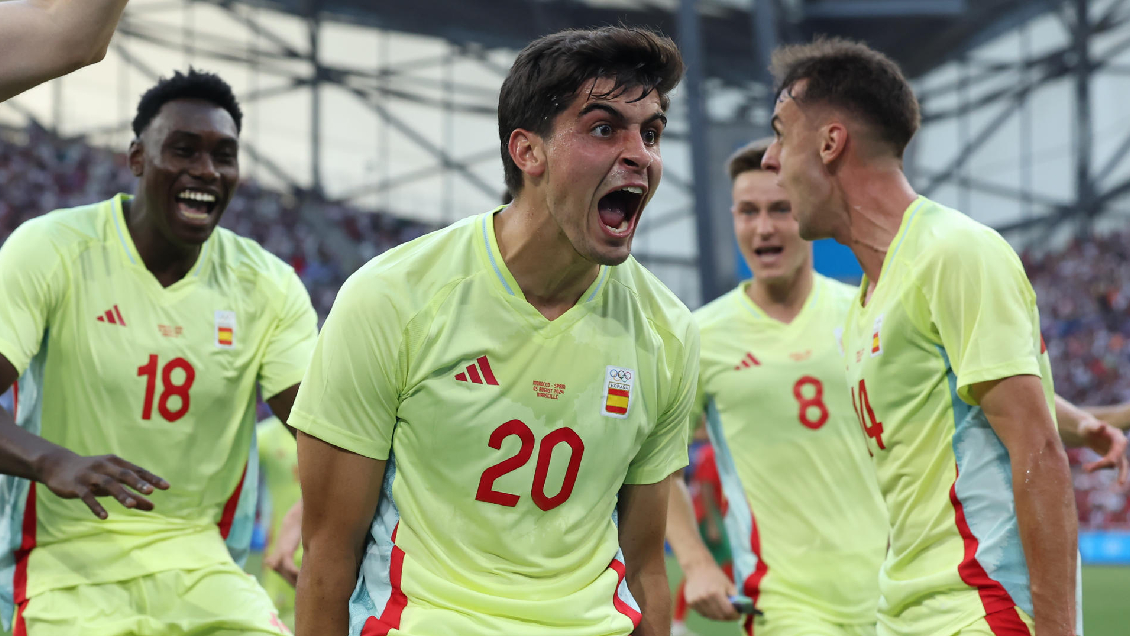España remontó ante Marruecos y entró a la final por el oro del fútbol olímpico