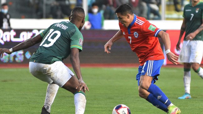 Duelo de Chile ante Bolivia por Clasificatorias tuvo cambio de programación