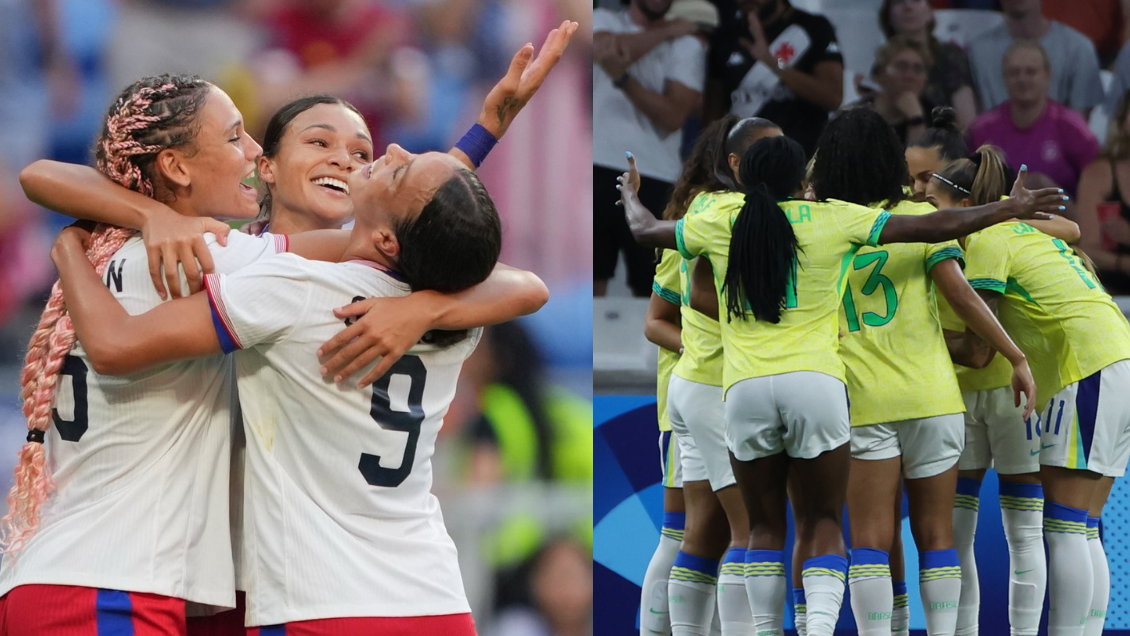 Estados Unidos y Brasil jugarán la final por el oro olímpico en el fútbol femenino