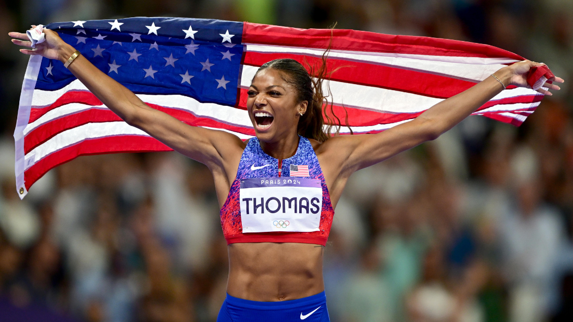 Gabrielle Thomas se colgó medalla de oro en 200 metros en París 2024