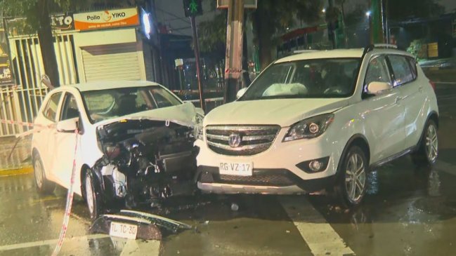 Conductor baleado protagonizó colisión y luego murió