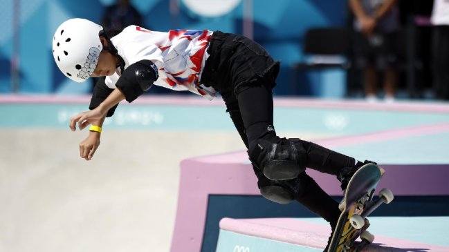 Skater china Haohao Zheng, de 11 años: Me siento muy orgullosa de mí