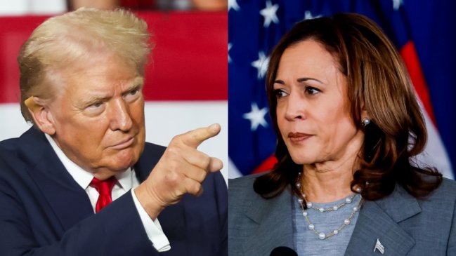 Trump tilda de comunistas a Harris y Walz